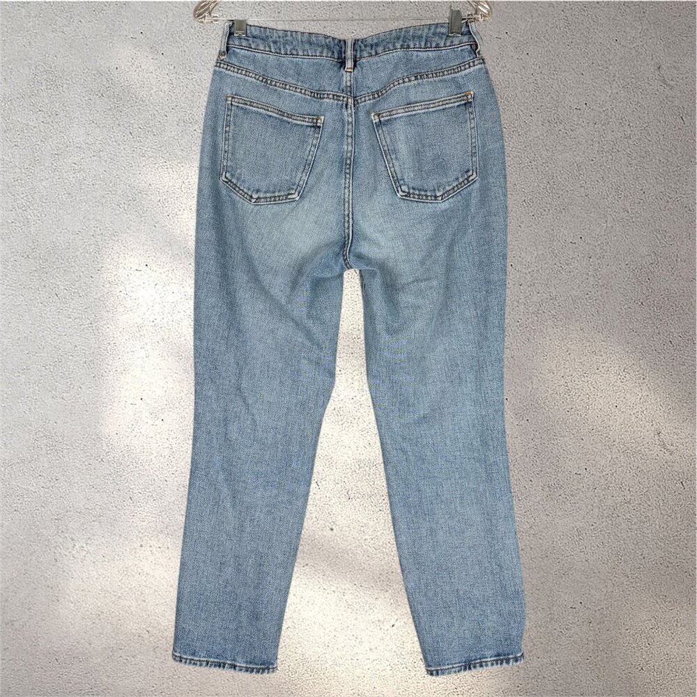PacSun Distressed Skinny Jeans Women’s 28 Light Wash Y2K Grunge Denim - Picture 2 of 8